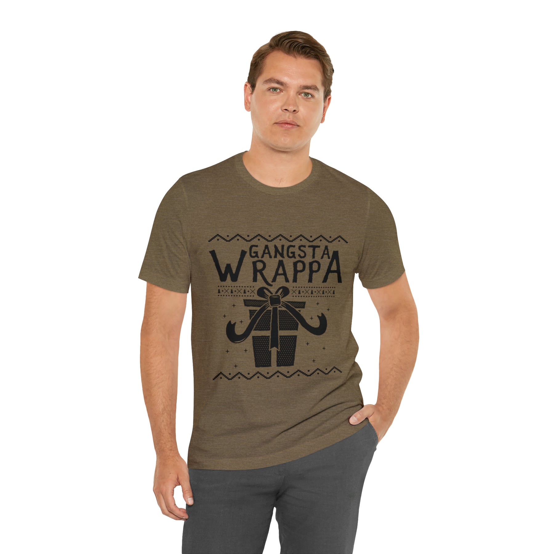 Gangsta Wrapper - Unisex Jersey Short Sleeve Tee