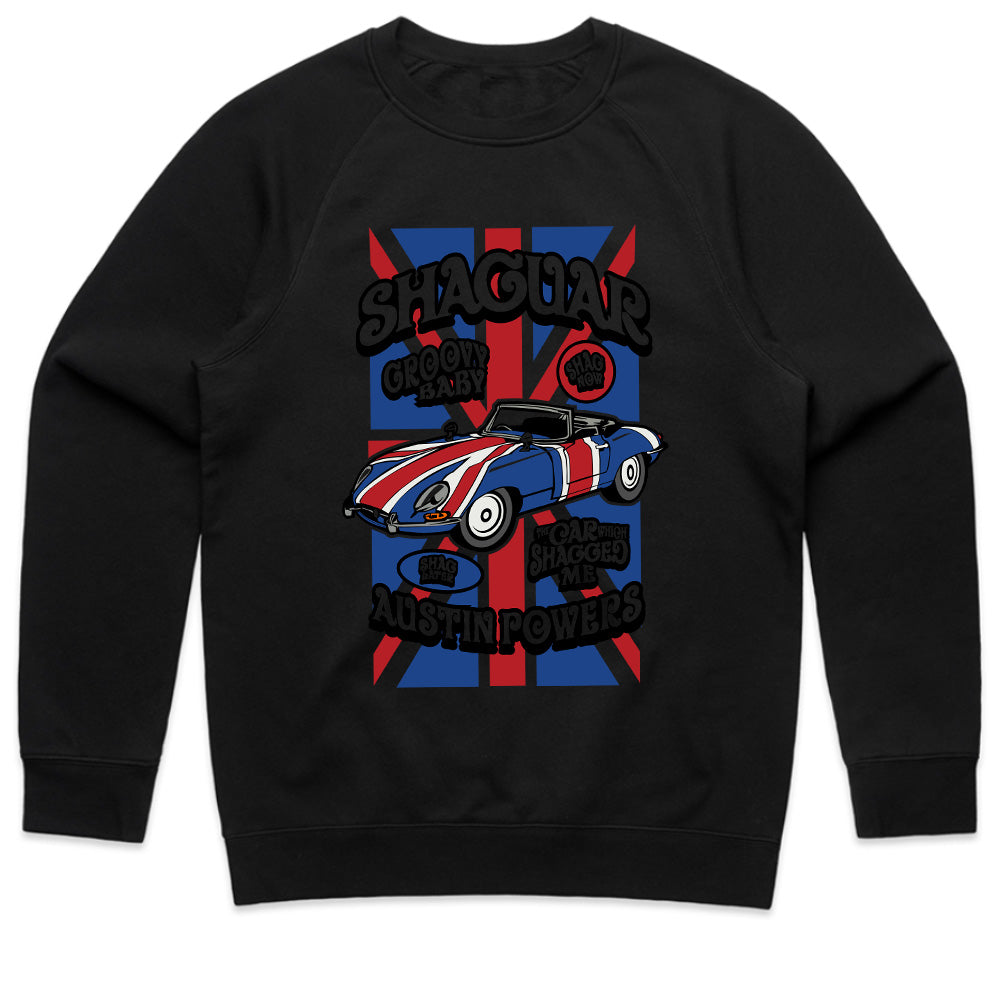 π¬π§ Shaguar T-Shirt β Groovy British Sports Car Design