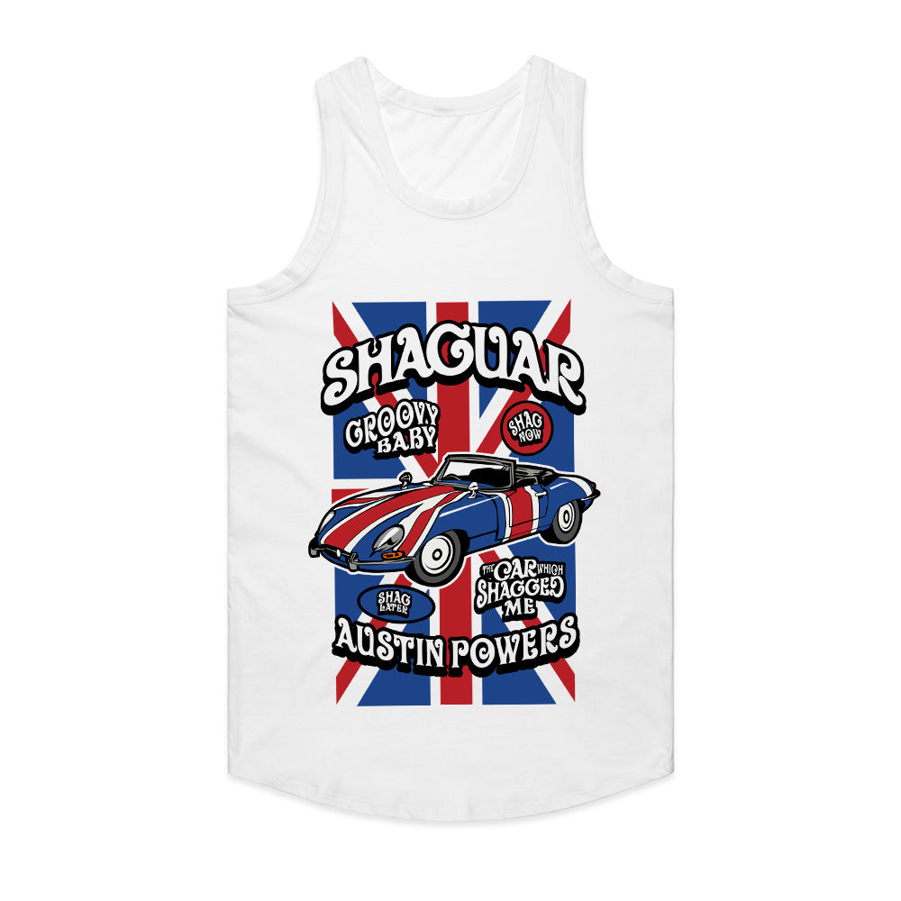 π¬π§ Shaguar T-Shirt β Groovy British Sports Car Design