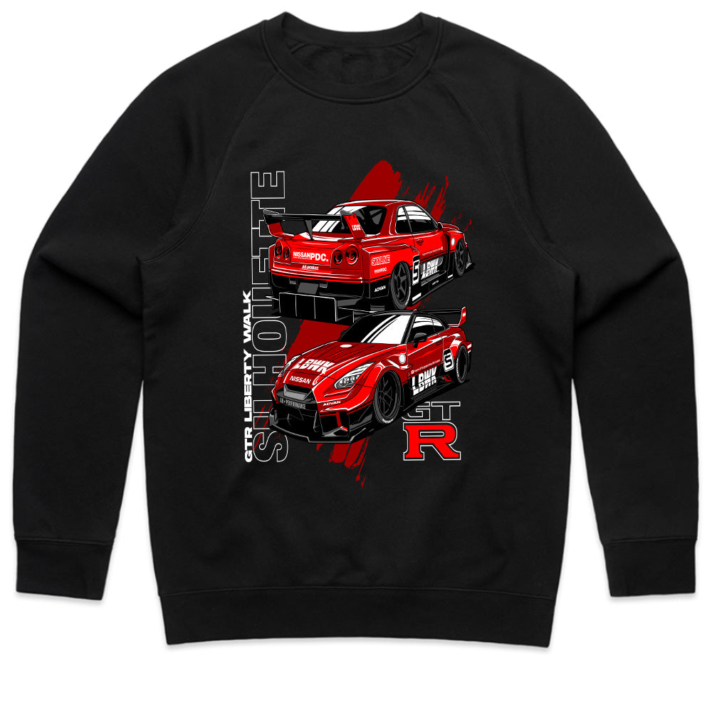 Nissan GT-R Liberty Walk – Widebody Racing Legends T-Shirt