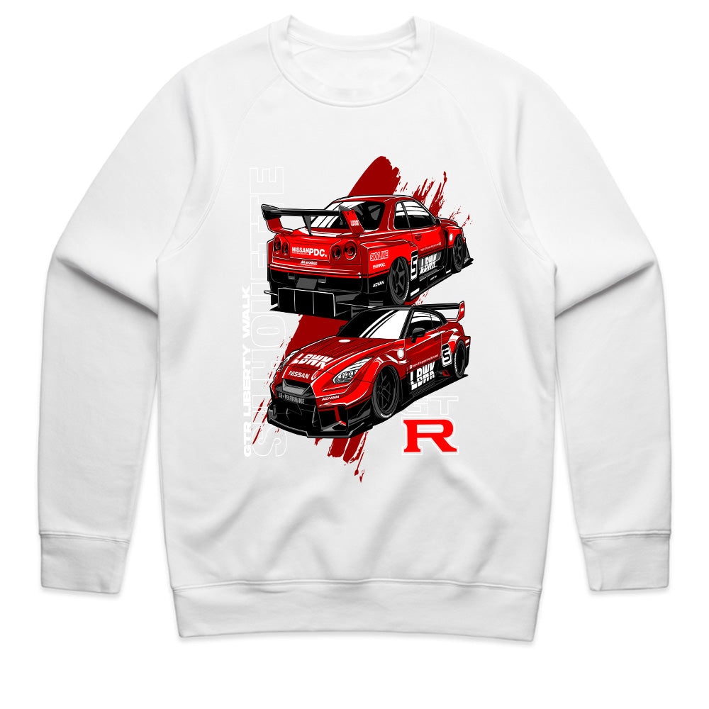 Nissan GT-R Liberty Walk – Widebody Racing Legends T-Shirt
