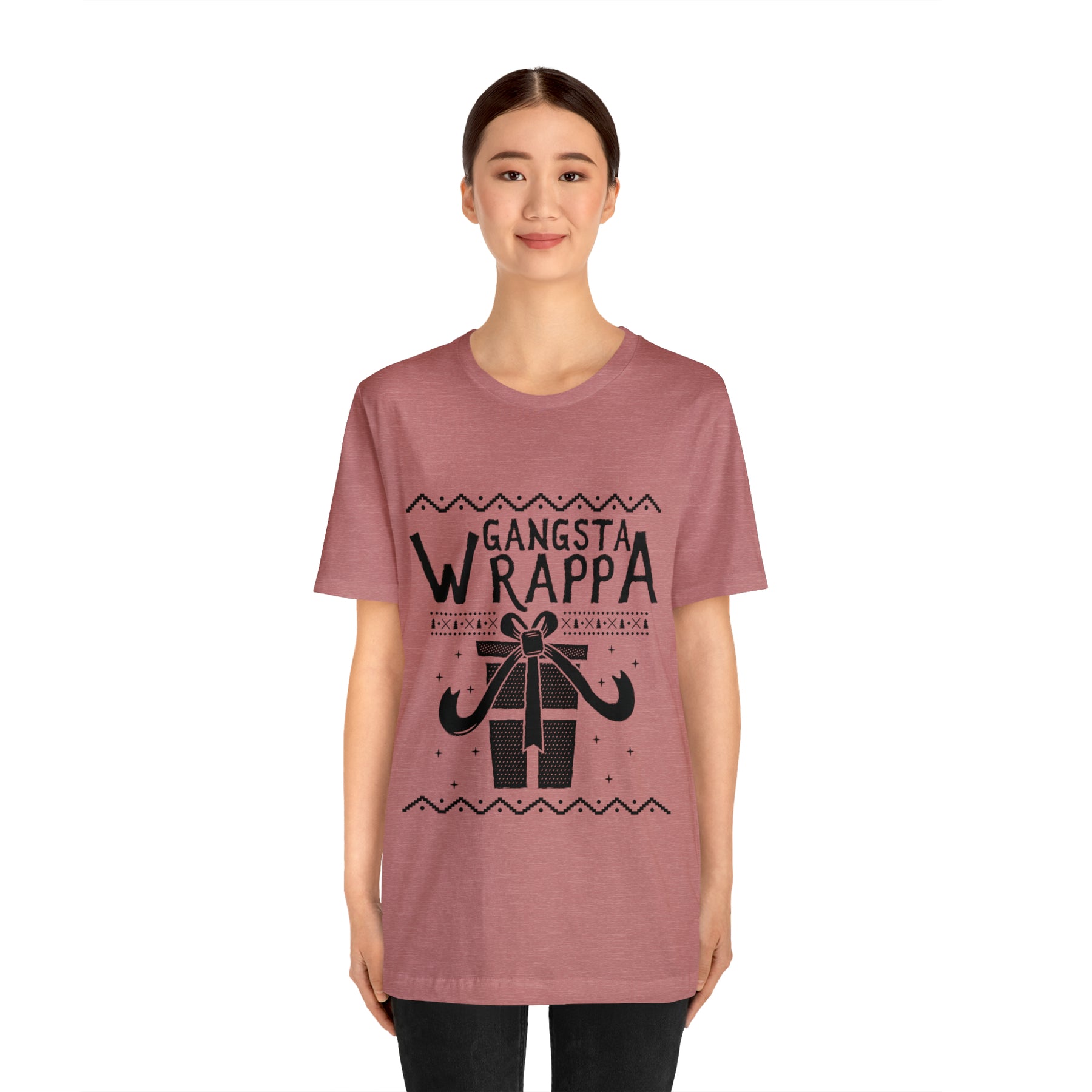 Gangsta Wrapper - Unisex Jersey Short Sleeve Tee