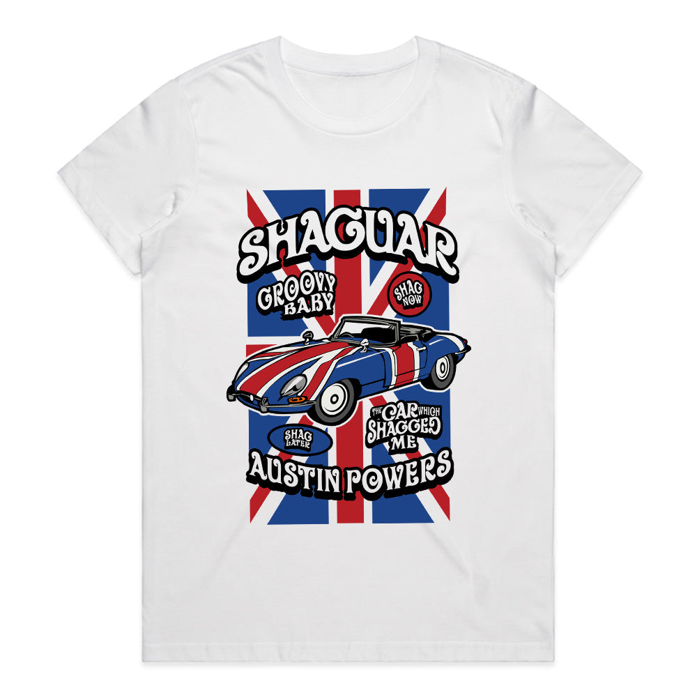 π¬π§ Shaguar T-Shirt β Groovy British Sports Car Design