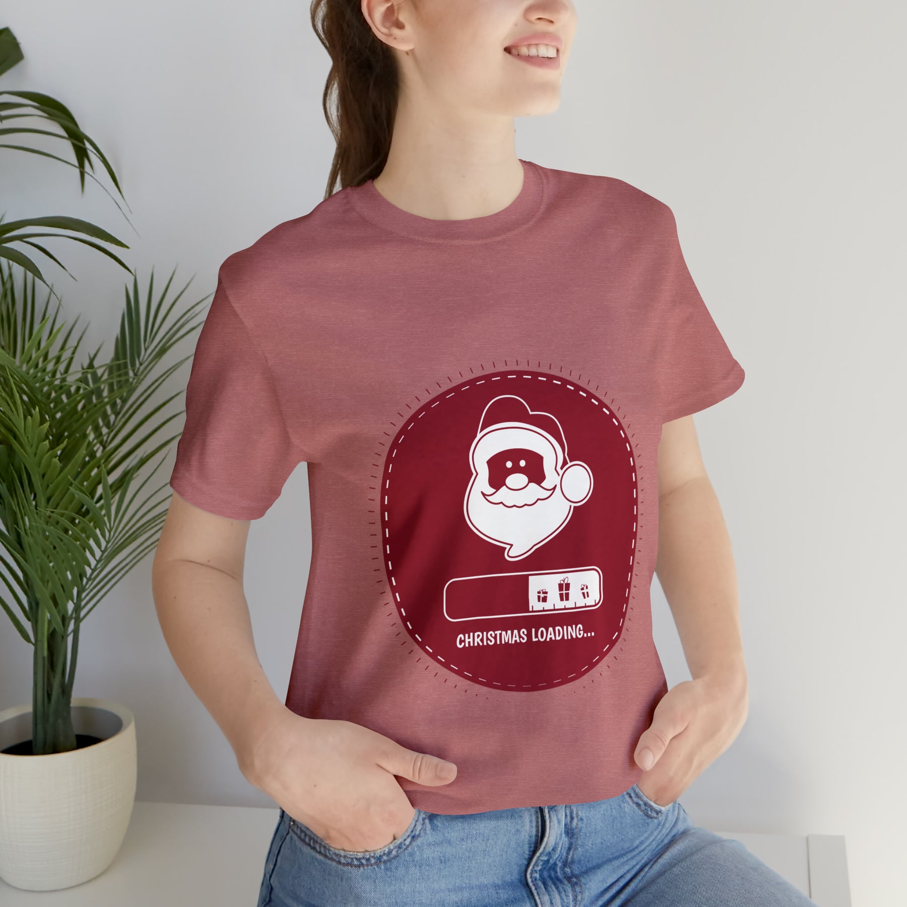 Christmas Loading - Unisex Jersey Short Sleeve Tee