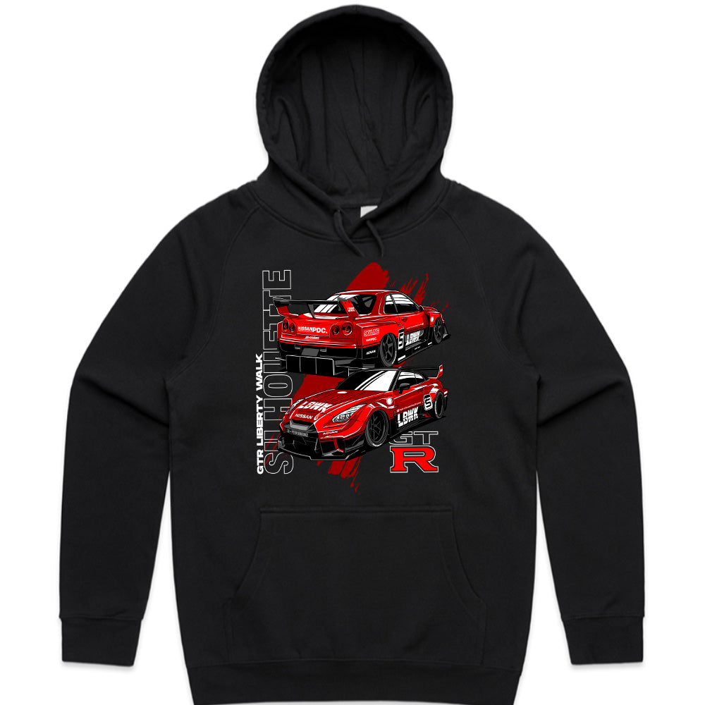 Nissan GT-R Liberty Walk – Widebody Racing Legends T-Shirt