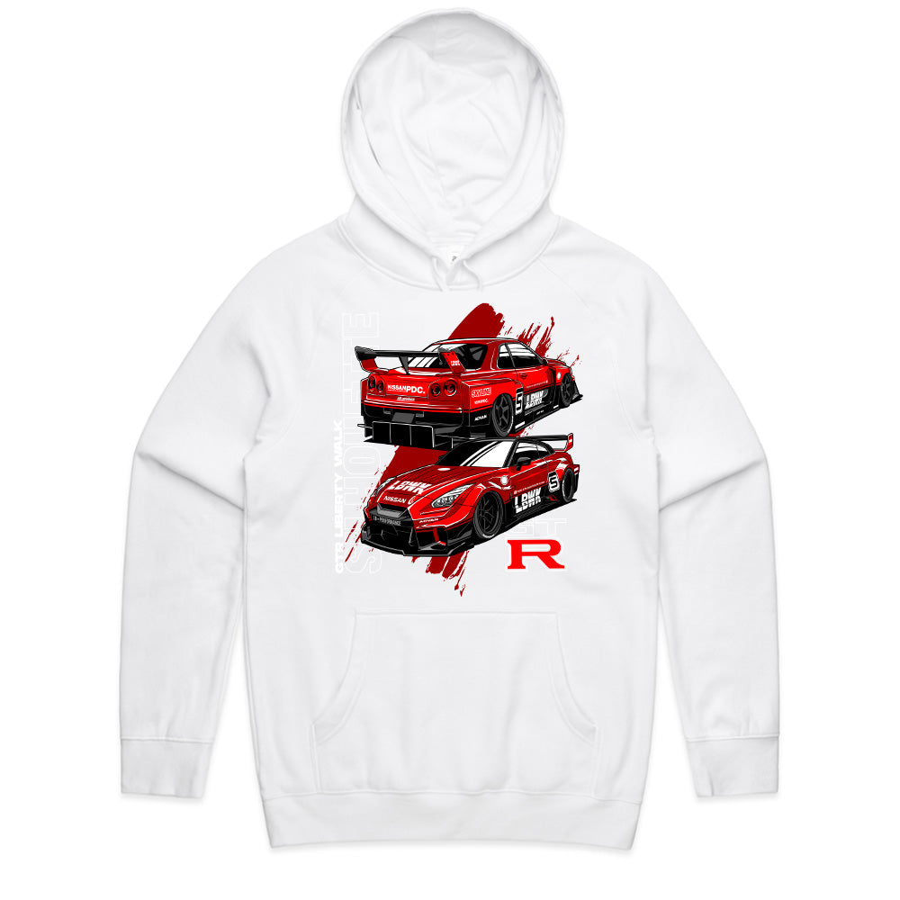 Nissan GT-R Liberty Walk – Widebody Racing Legends T-Shirt