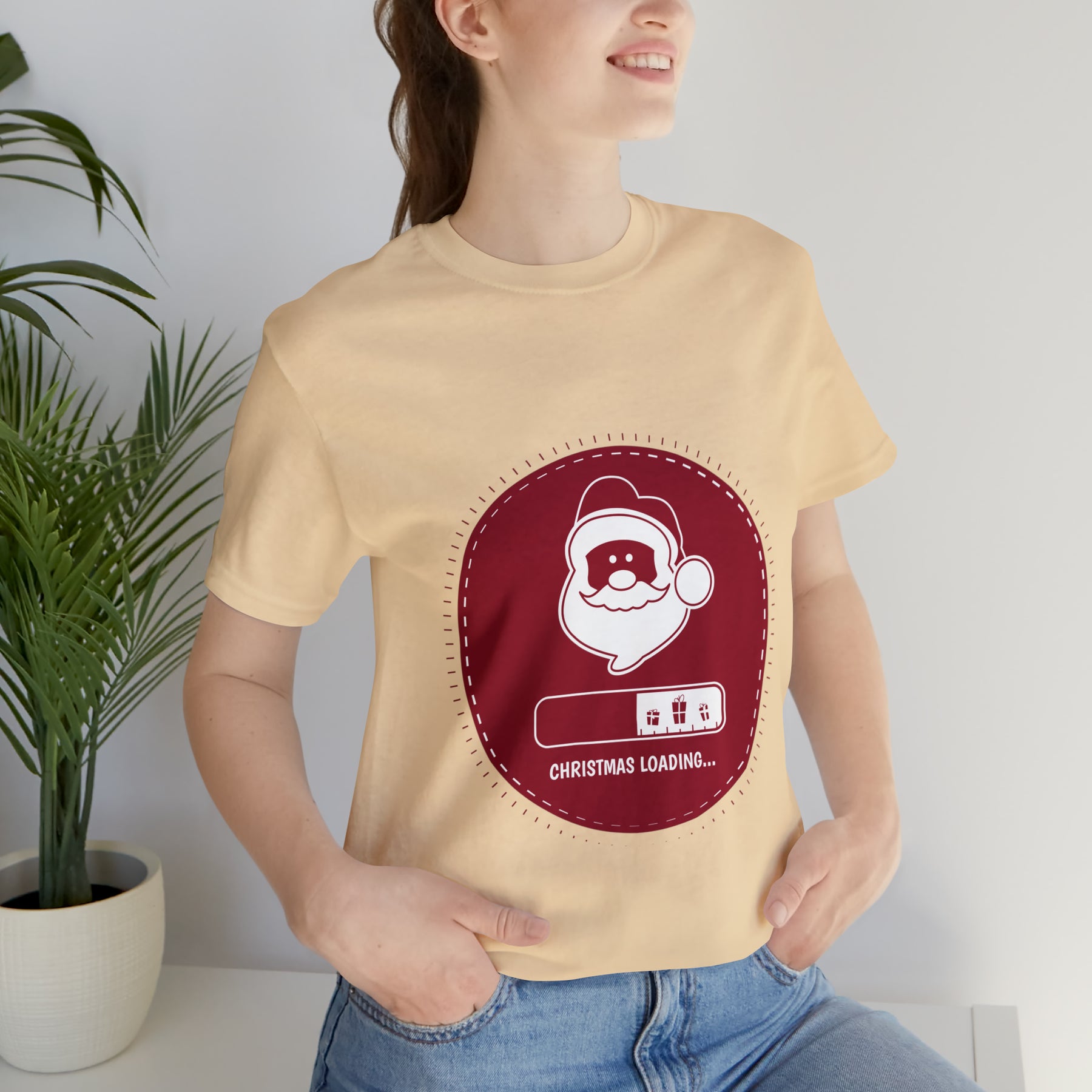 Christmas Loading - Unisex Jersey Short Sleeve Tee