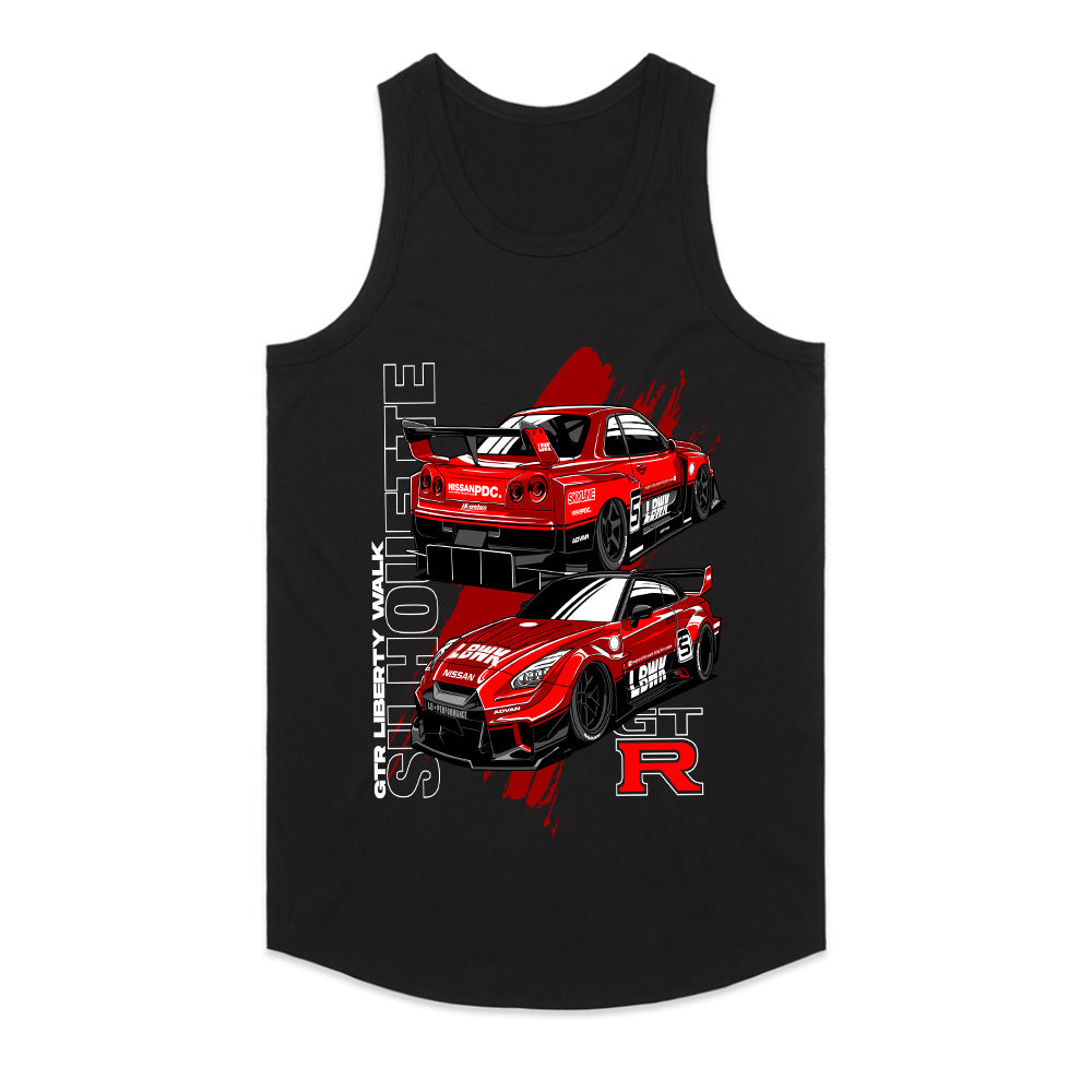 Nissan GT-R Liberty Walk – Widebody Racing Legends T-Shirt