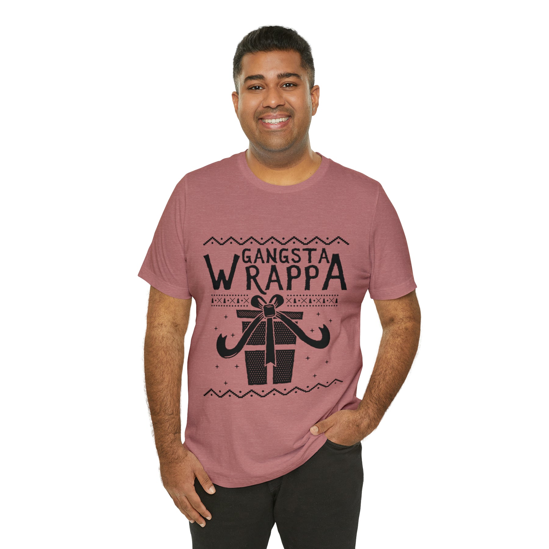 Gangsta Wrapper - Unisex Jersey Short Sleeve Tee