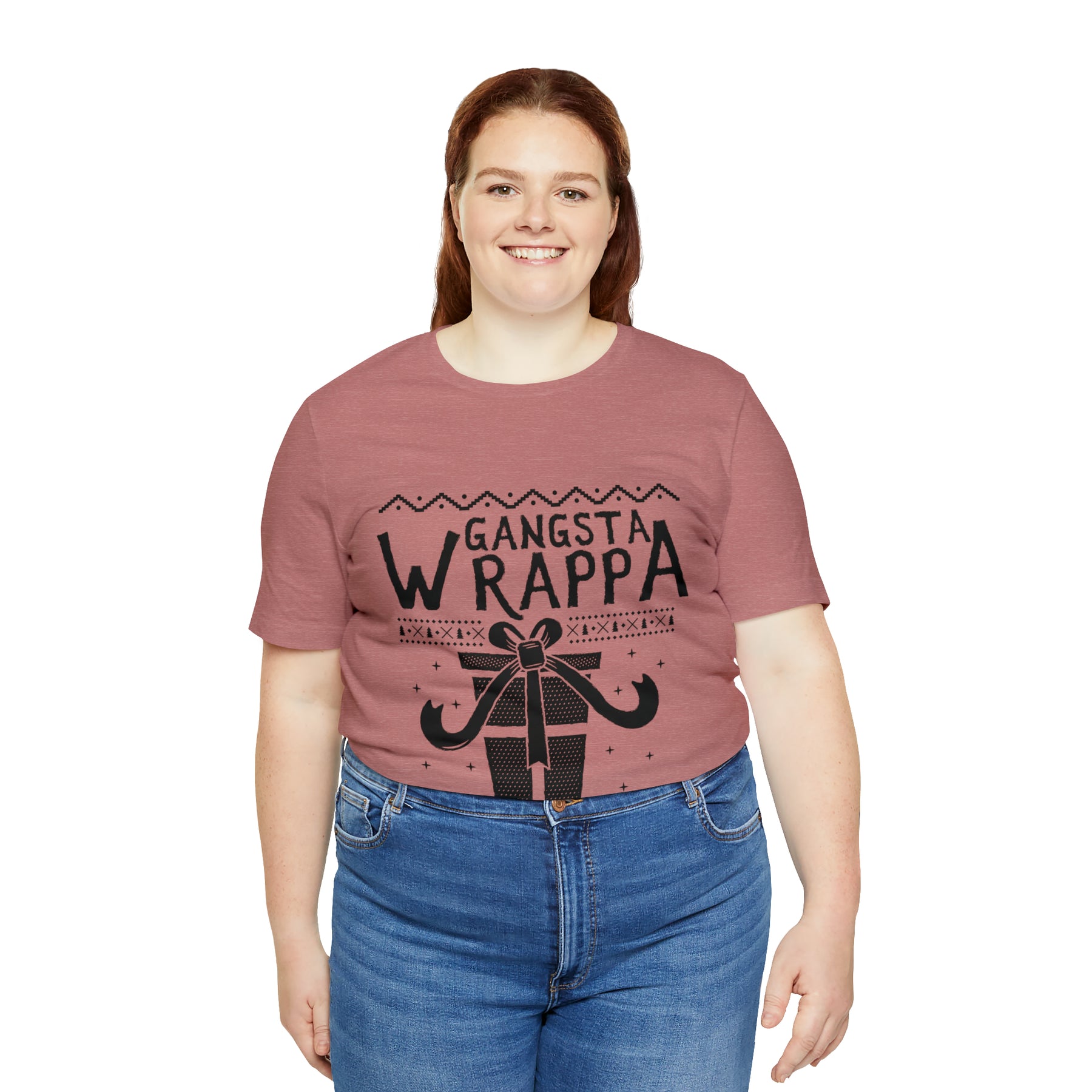 Gangsta Wrapper - Unisex Jersey Short Sleeve Tee