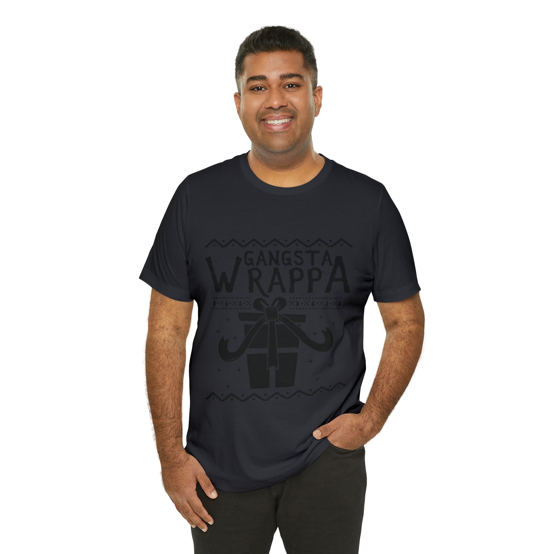 Gangsta Wrapper - Unisex Jersey Short Sleeve Tee