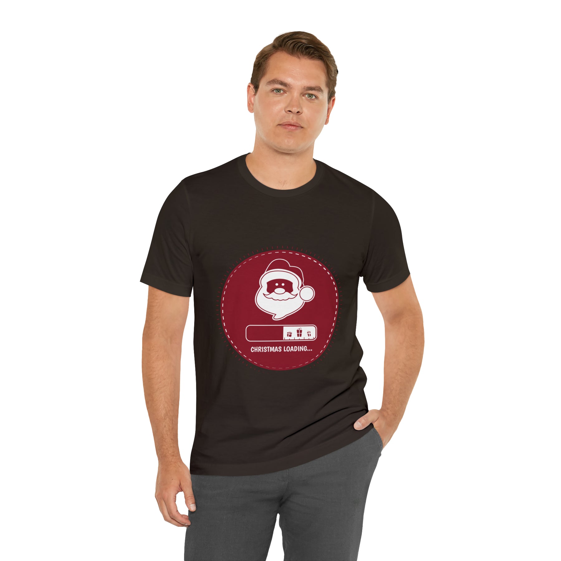 Christmas Loading - Unisex Jersey Short Sleeve Tee