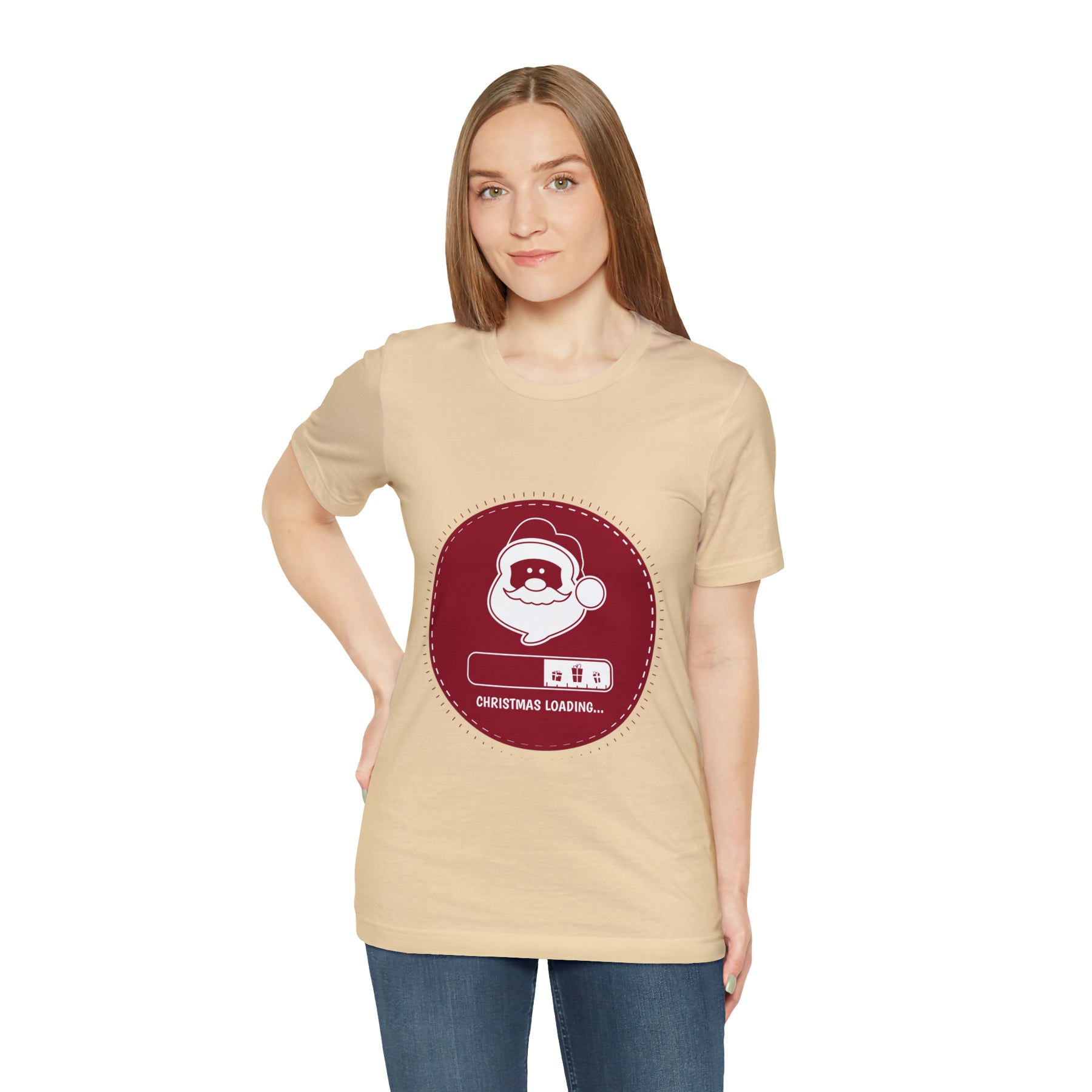 Christmas Loading - Unisex Jersey Short Sleeve Tee