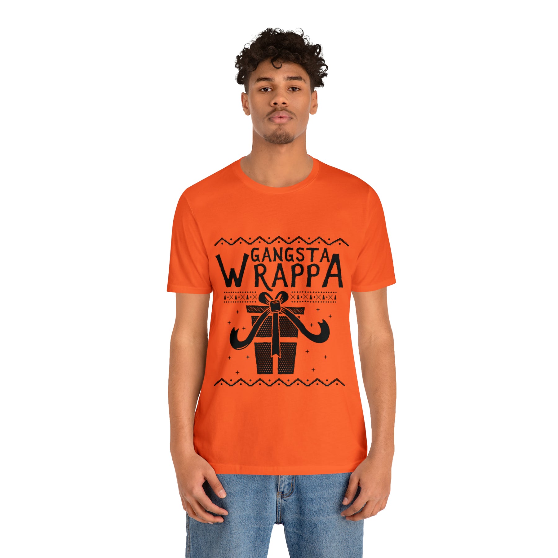 Gangsta Wrapper - Unisex Jersey Short Sleeve Tee