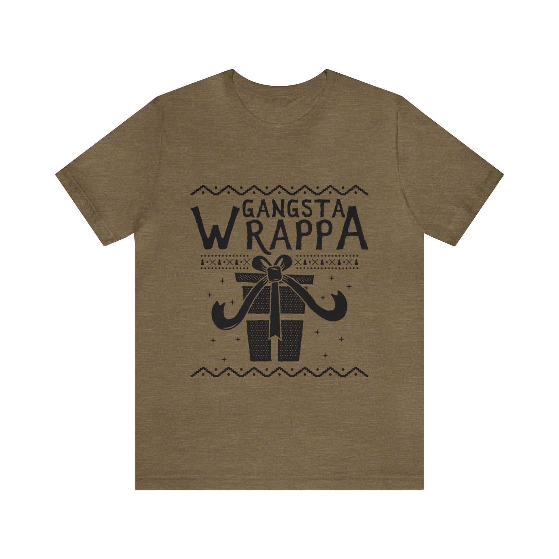 Gangsta Wrapper - Unisex Jersey Short Sleeve Tee