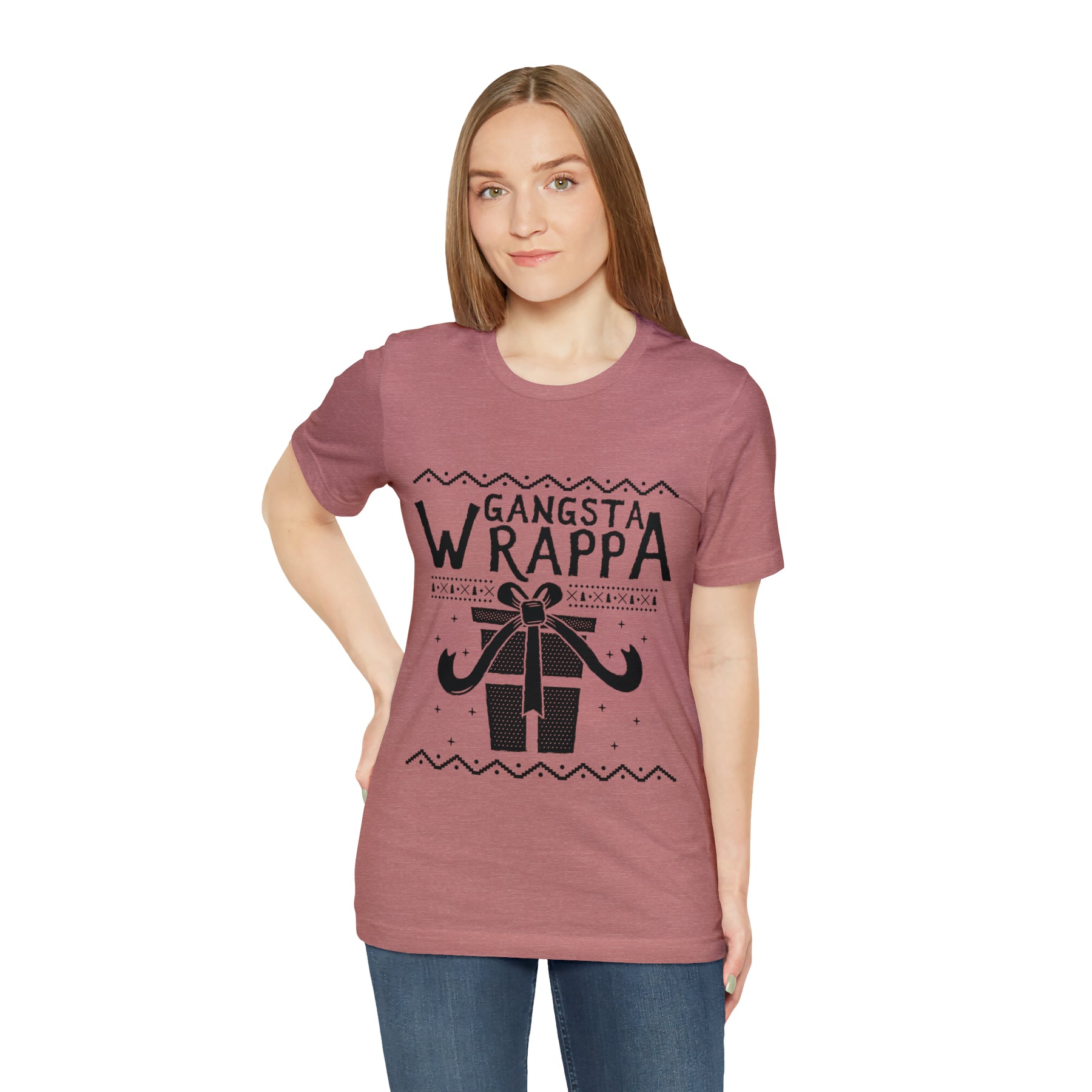 Gangsta Wrapper - Unisex Jersey Short Sleeve Tee