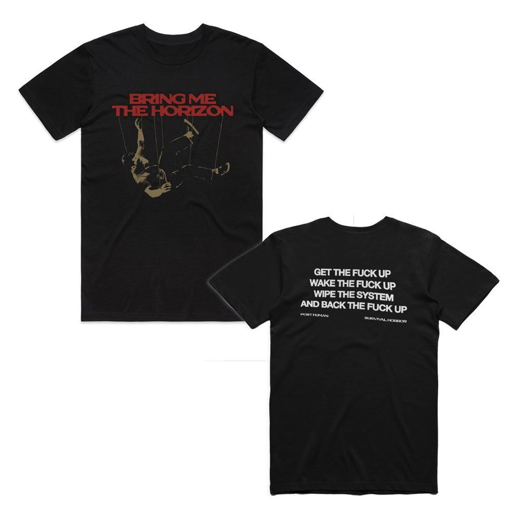 Bring Me The Horizon - Puppet Man Black T-shirt