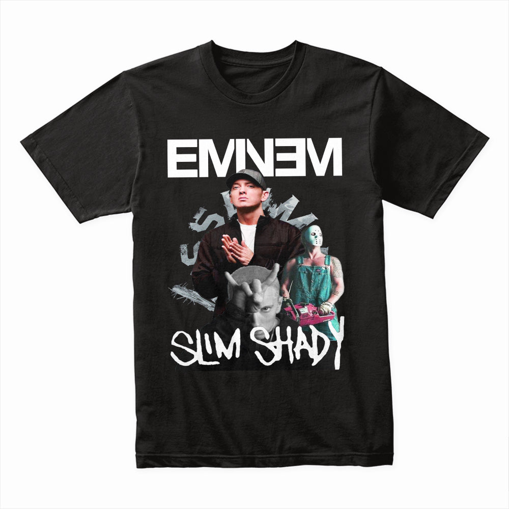 Eminem "Slim Shady" Throwback T-Shirt – Hardcore Hip-Hop Streetwear