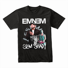 Eminem "Slim Shady" Throwback T-Shirt – Hardcore Hip-Hop Streetwear