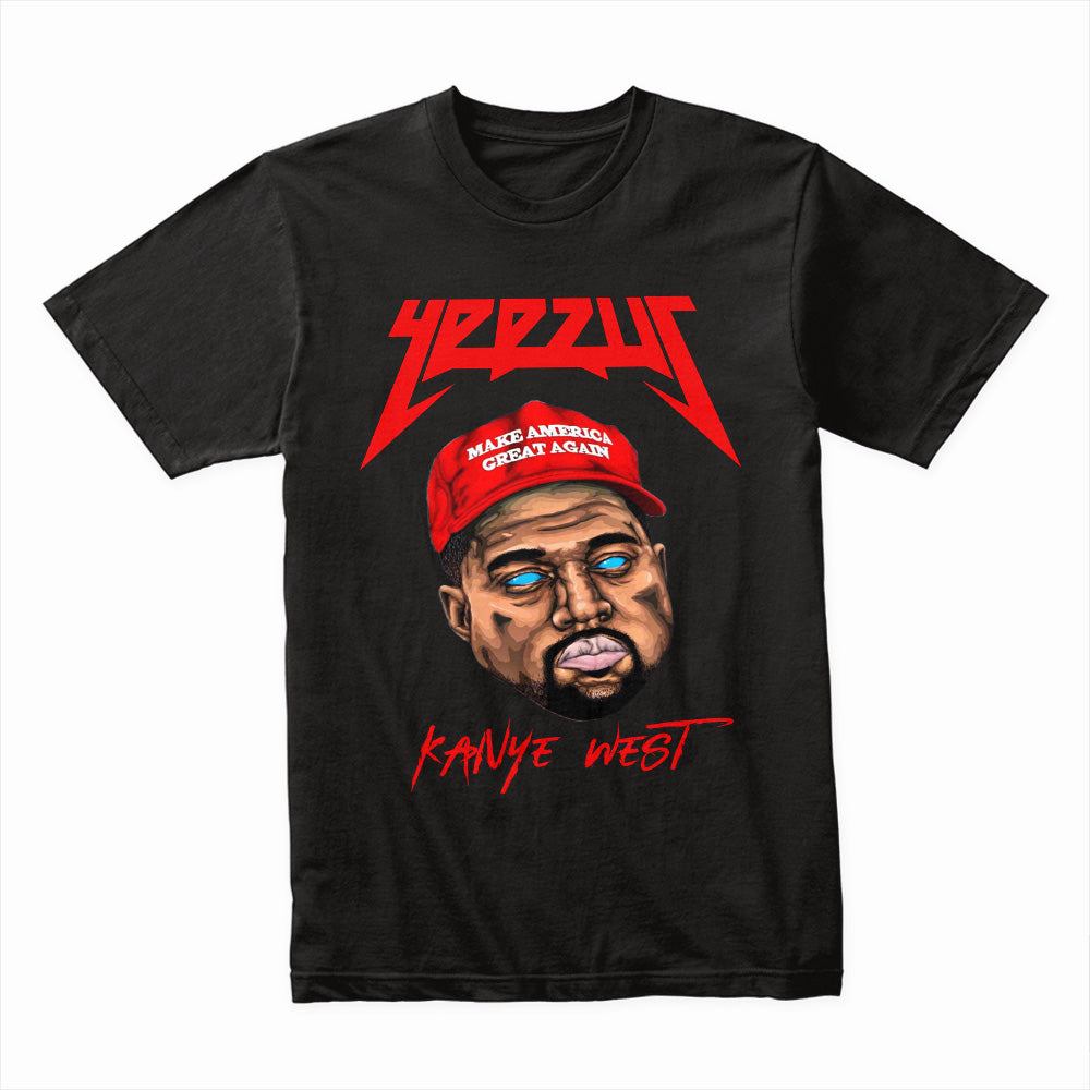 Yeezus Kanye West Parody T-Shirt – Bold & Controversial Hip-Hop Streetwear