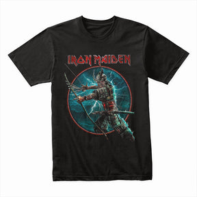 Iron Maiden Samurai Eddie T-Shirt – "Senjutsu" Warrior Design