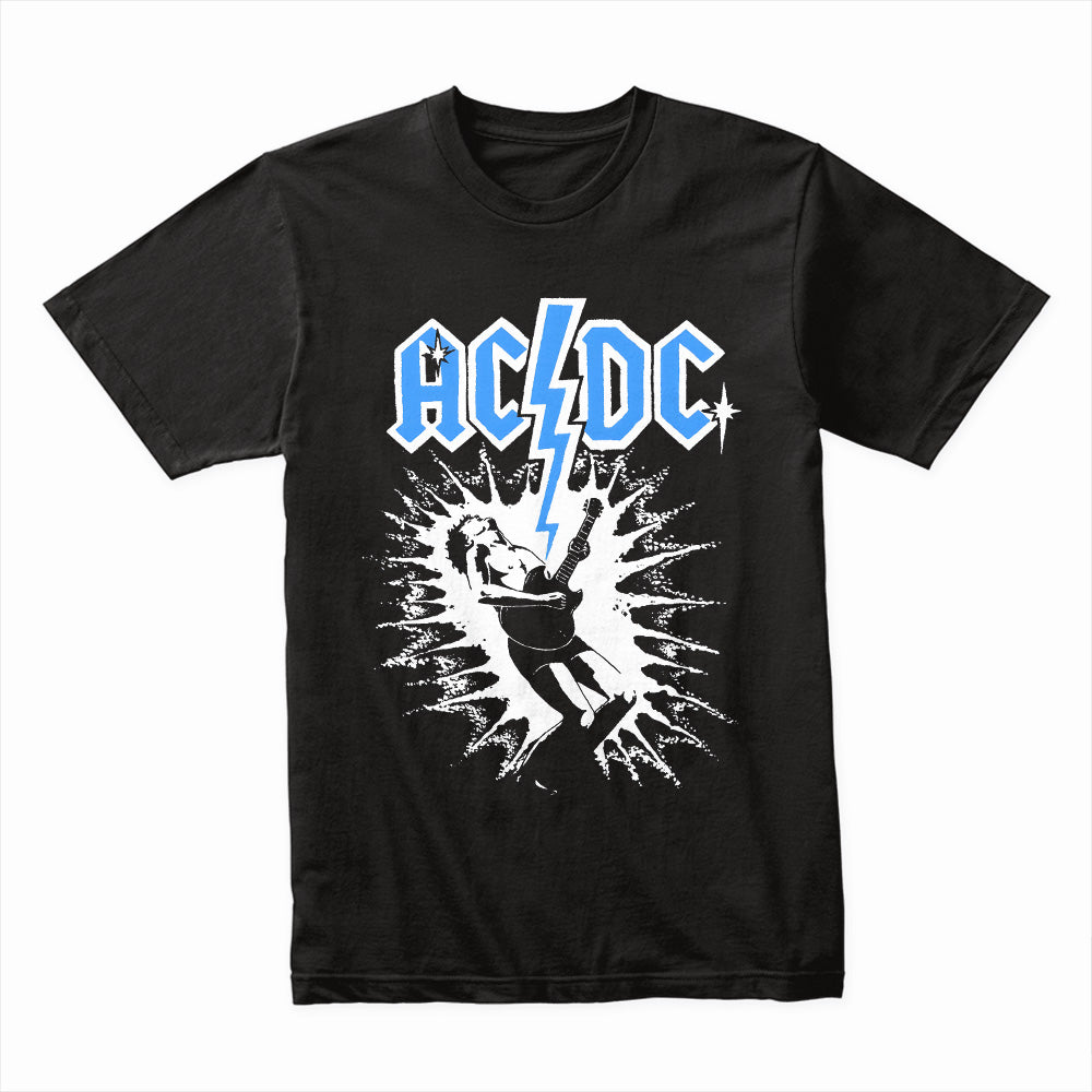 AC/DC High Voltage Electric Shock Graphic T-Shirt