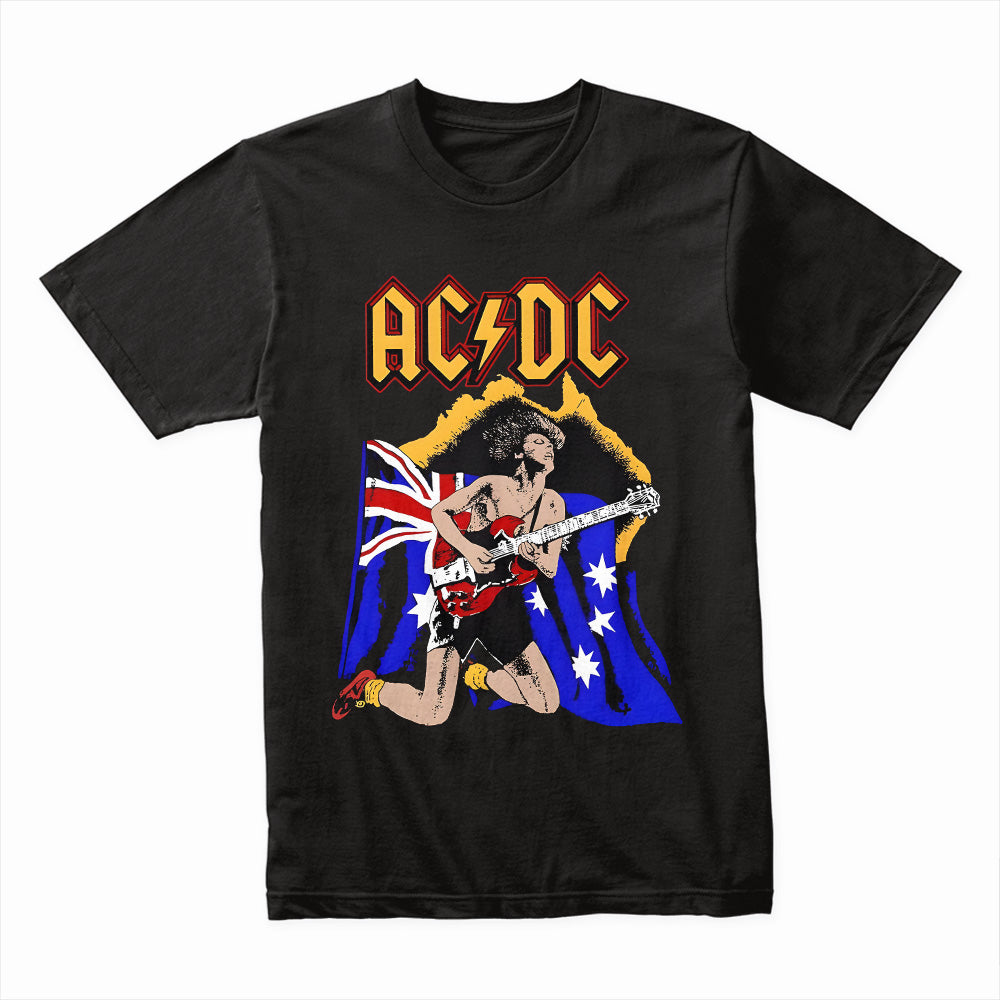 AC/DC Angus Young Australian Rock Tribute T-Shirt