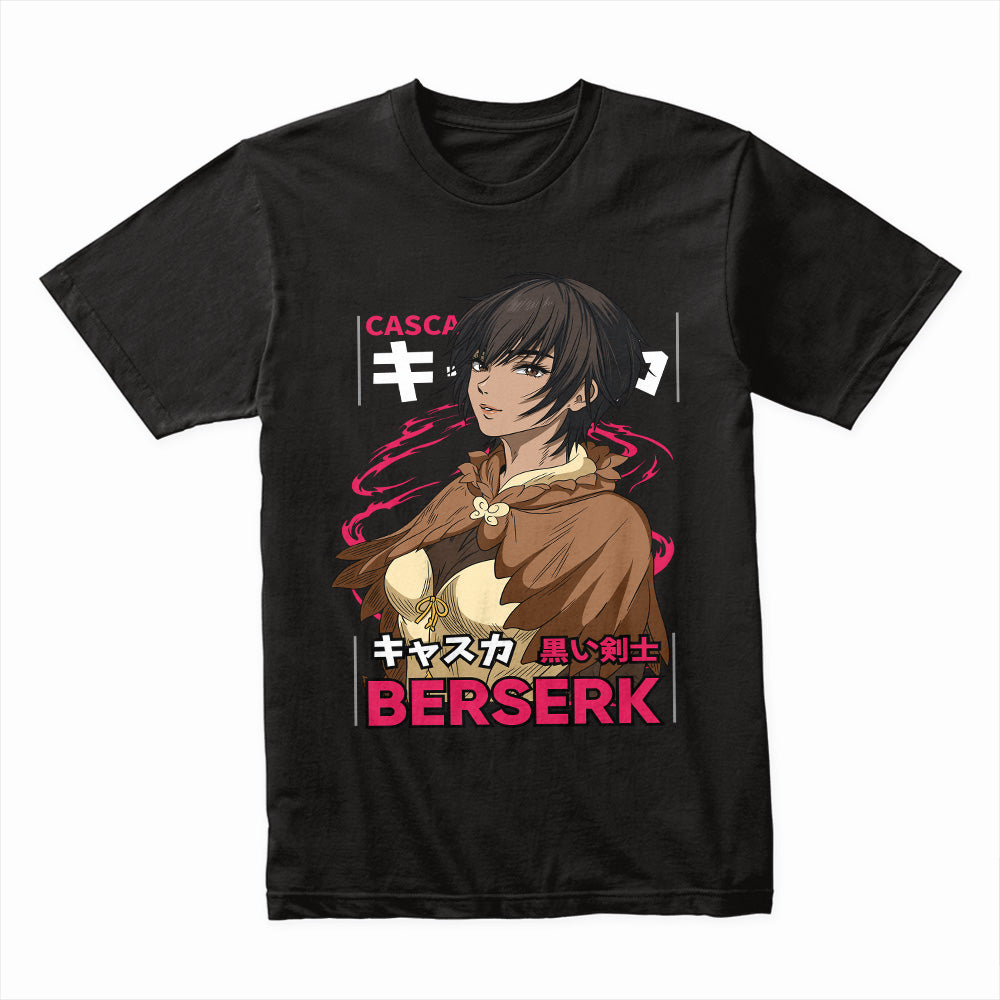 Casca - Berserk Warrior Queen T-Shirt | Dark Fantasy Anime Tribute
