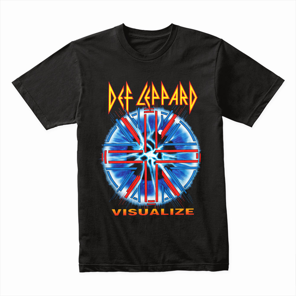 Def Leppard "Visualize" T-Shirt – Classic Rock Band Merch