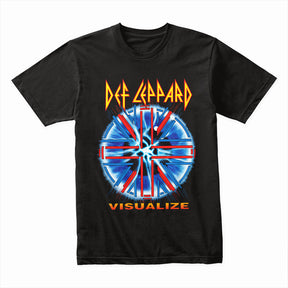 Def Leppard "Visualize" T-Shirt – Classic Rock Band Merch