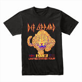 Def Leppard 1983 U.S. Tour T-Shirt – Retro Rock Concert Tee