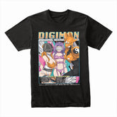 Digimon Digital Queens T-Shirt – Angewomon, Kazemon, & Renamon
