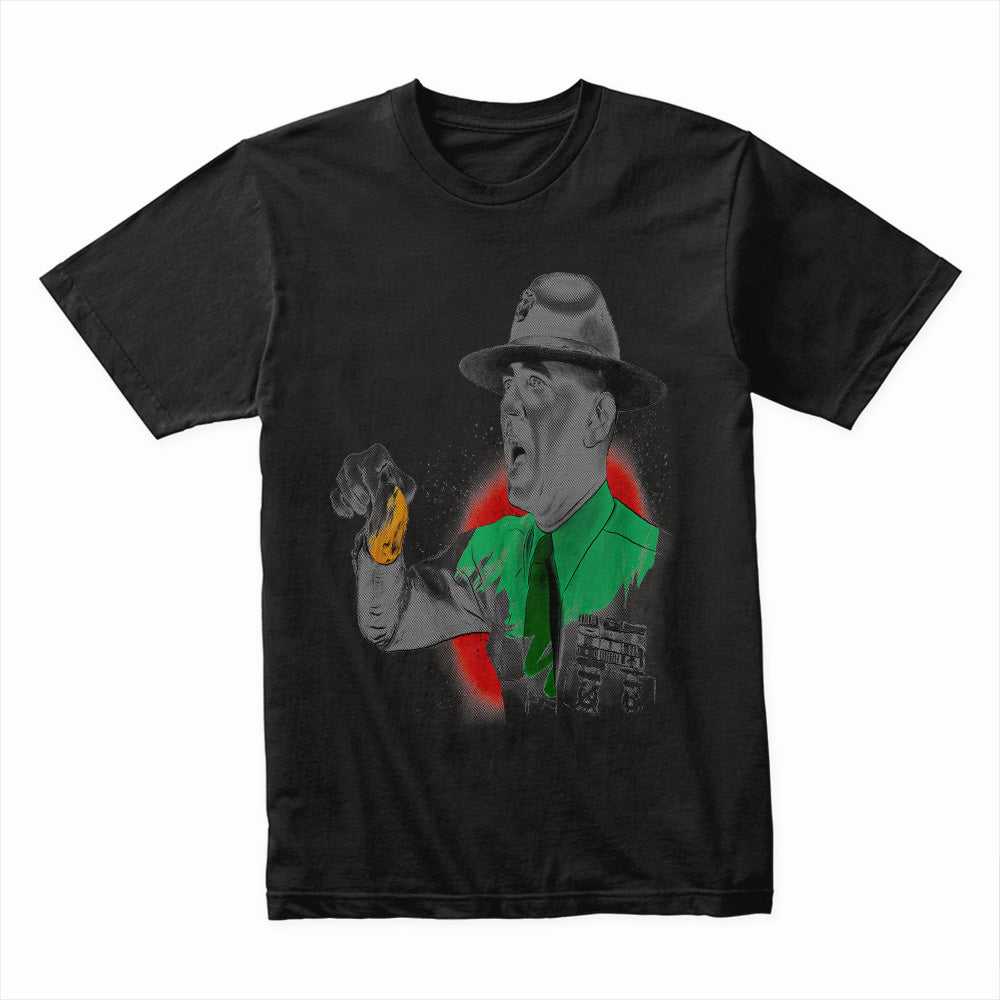 Full Metal Jacket Drill Sergeant T-Shirt – Classic Military Movie Tribute