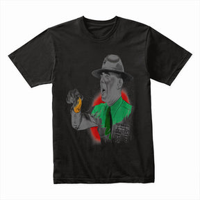 Full Metal Jacket Drill Sergeant T-Shirt – Classic Military Movie Tribute