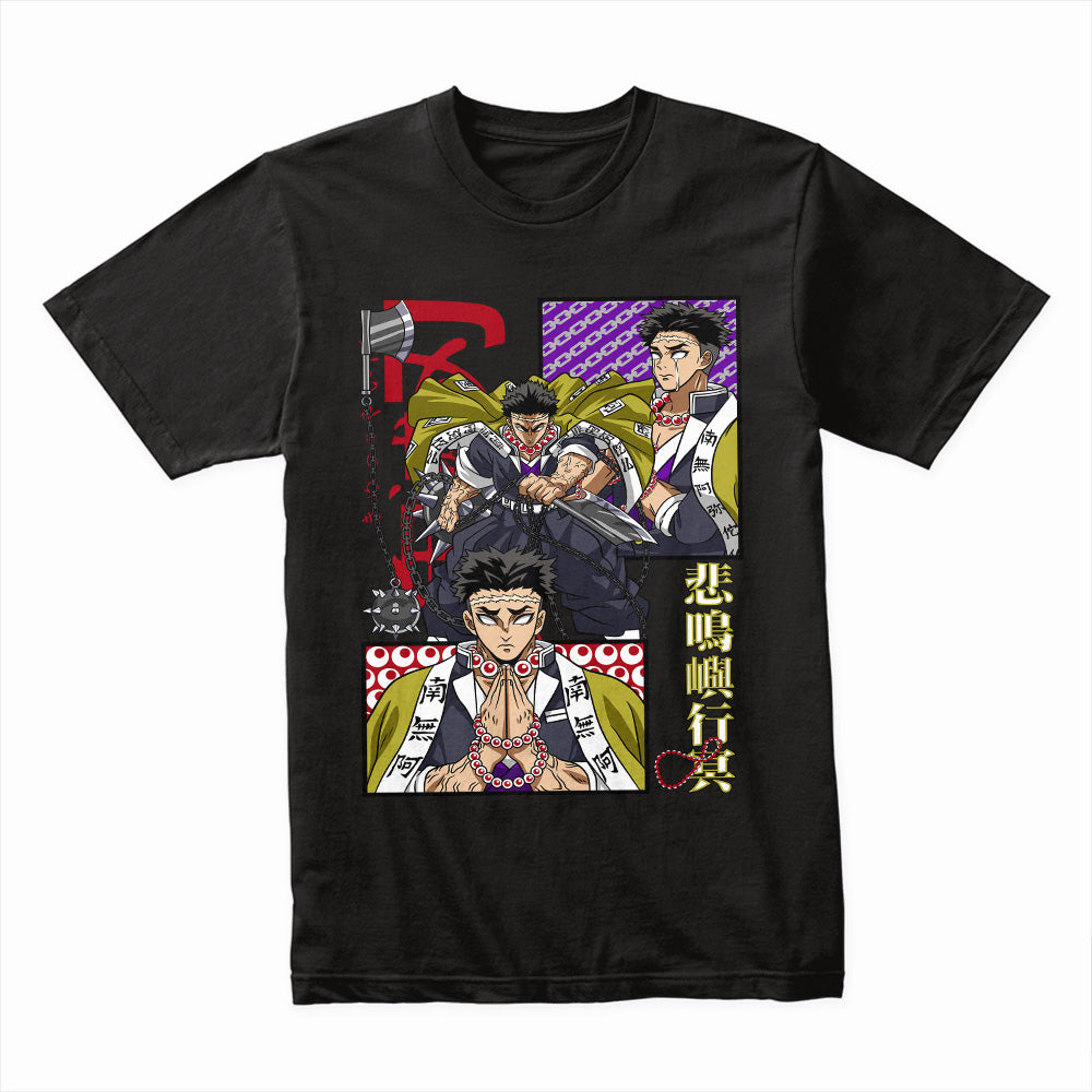Gyomei Himejima Demon Slayer T-Shirt – Hashira Strength & Style