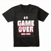 "GAME OVER" Retro Pixel Art Gaming T-Shirt