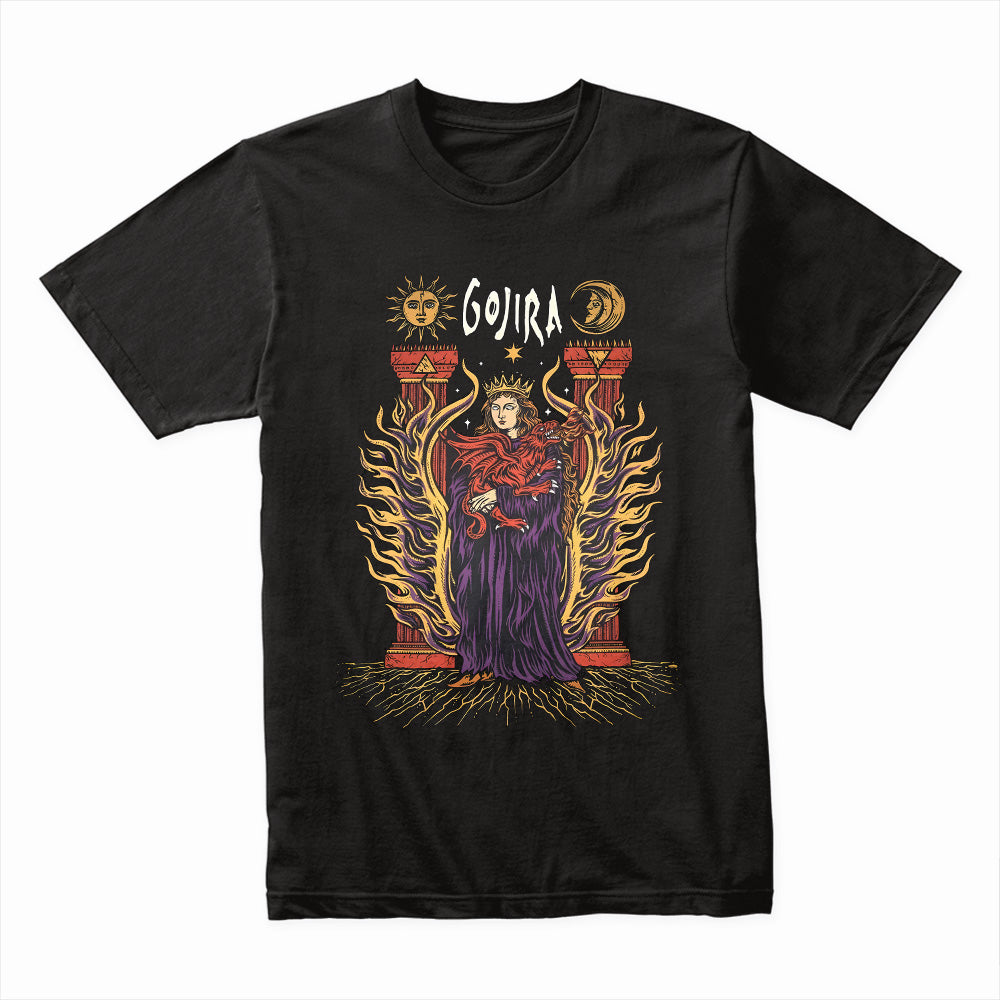 Gojira "Mystic Queen of Flames" Metal T-Shirt