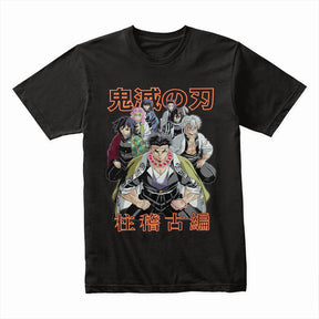 Demon Slayer Hashira Training Arc T-Shirt – Elite Hashira Warrior Squad Tee
