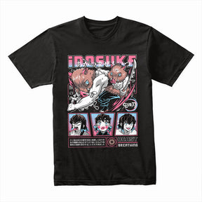 Demon Slayer Inosuke T-Shirt – Beast Breathing Anime Graphic Tee