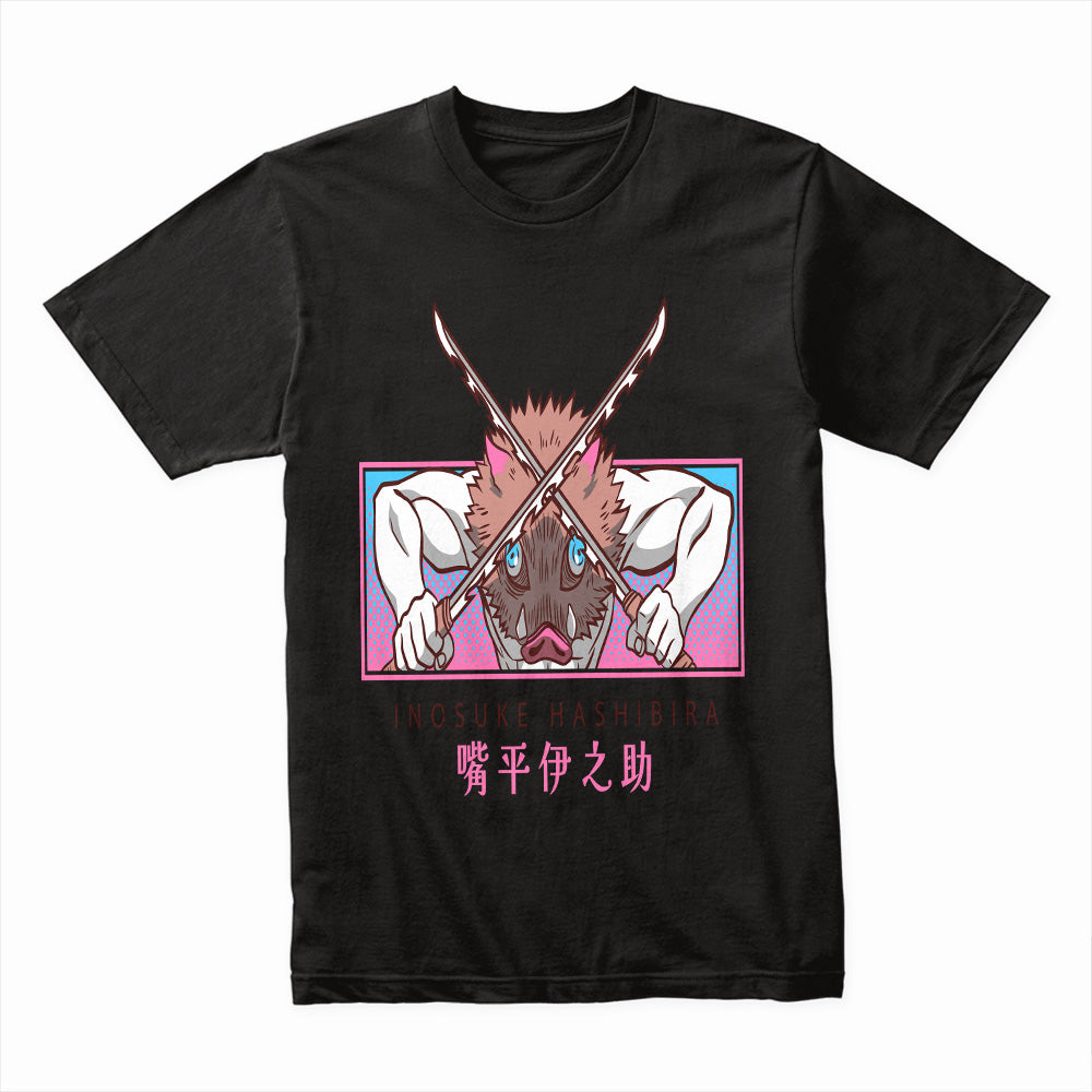 Inosuke Hashibira Samurai Spirit T-Shirt – Demon Slayer Inspired