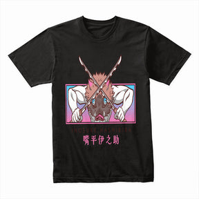 Inosuke Hashibira Samurai Spirit T-Shirt – Demon Slayer Inspired