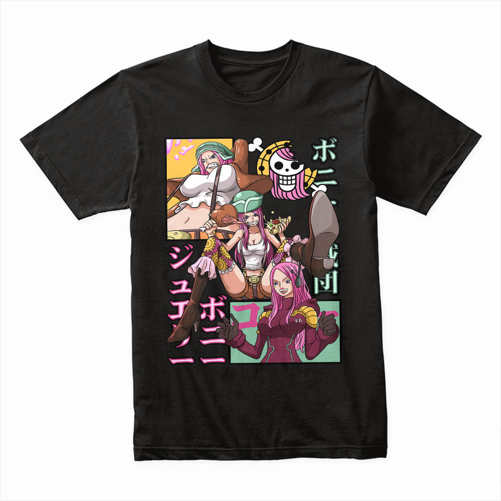 Jewelry Bonney & Crew – One Piece Pirate Queen T-Shirt
