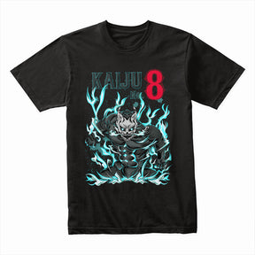 Kaiju No. 8  T-Shirt – Fierce Monster Transformation Anime Design