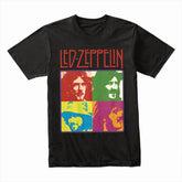 Led Zeppelin Pop Art Portrait T-Shirt