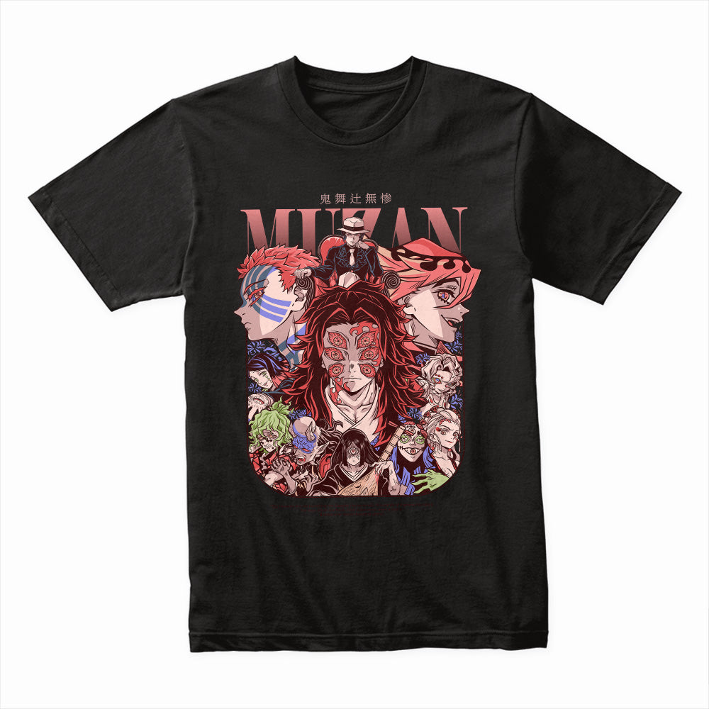 Muzan & Upper Moons T-Shirt – Ultimate Demon Slayer Villain Collection
