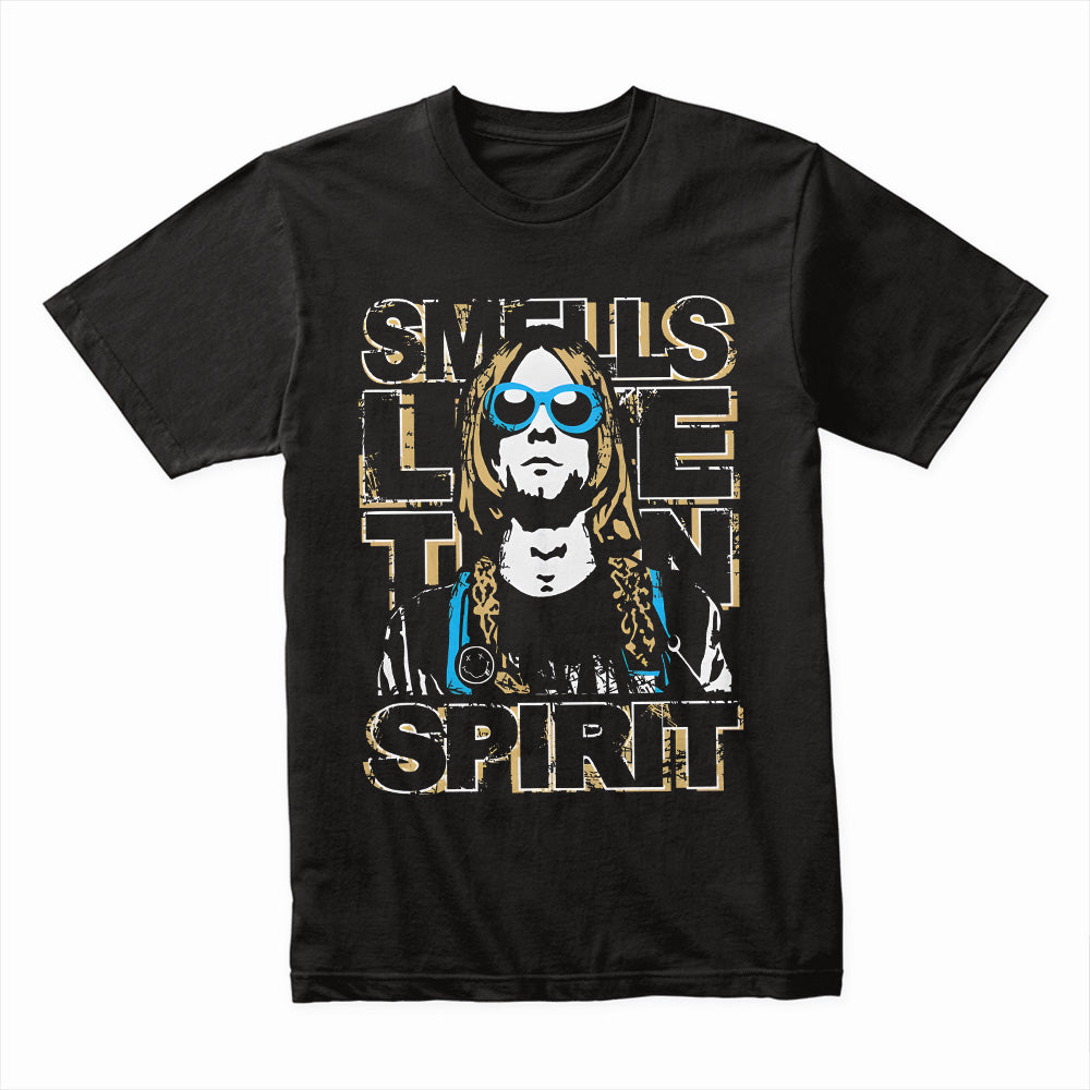 Kurt Cobain "Smells Like Teen Spirit" T-Shirt – Nirvana Grunge Icon