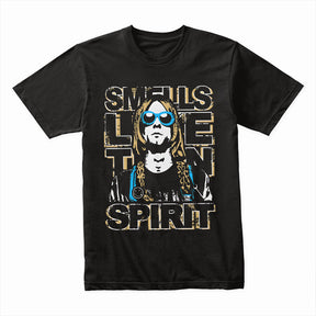 Kurt Cobain "Smells Like Teen Spirit" T-Shirt – Nirvana Grunge Icon