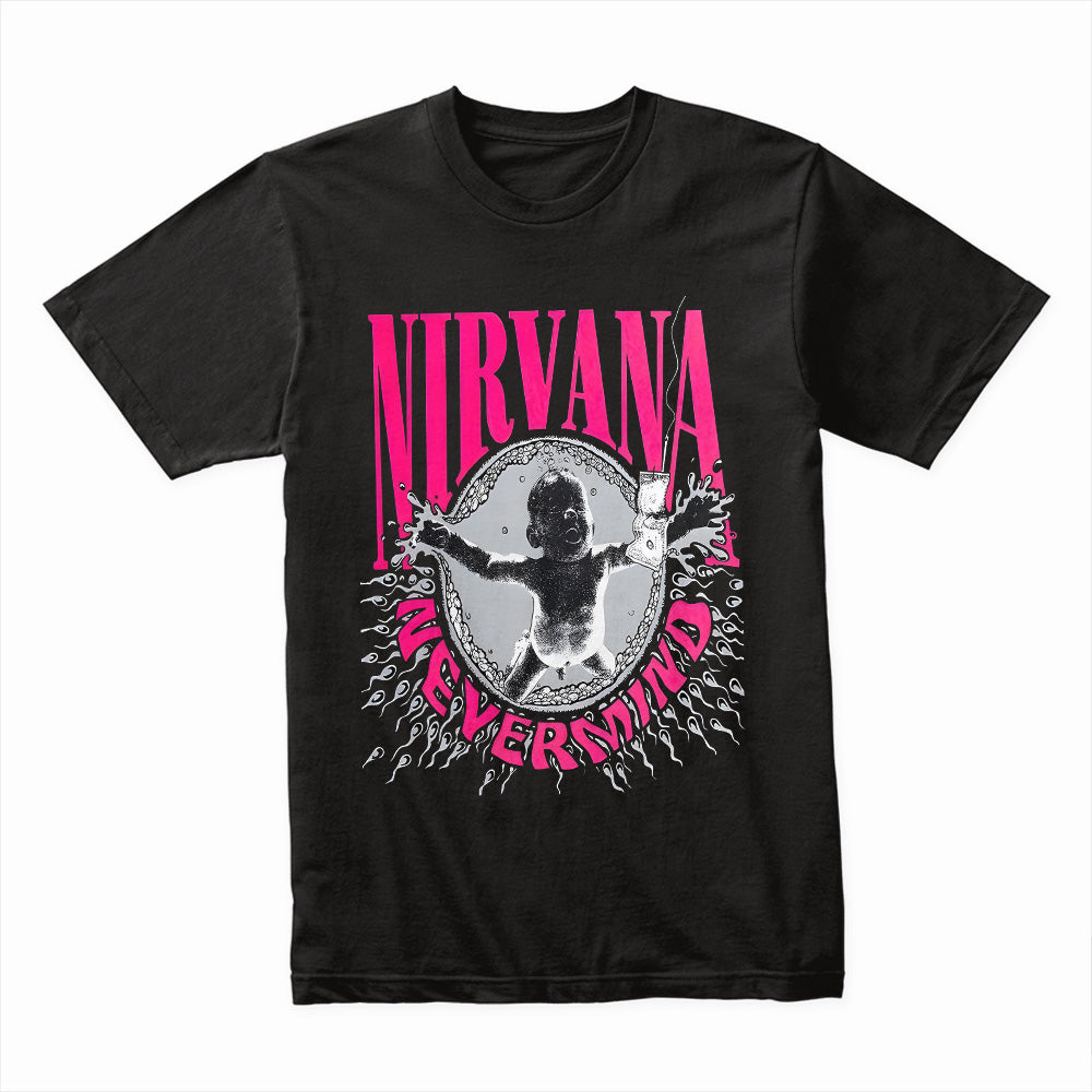 Nirvana "Nevermind" Alternative Artwork T-Shirt – Classic Grunge Tribute