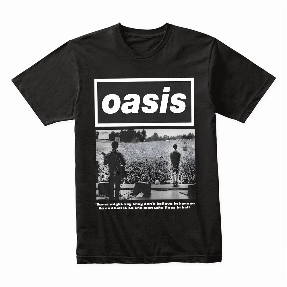 Oasis Knebworth 1996 Concert T-Shirt – Legendary Britpop Performance