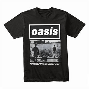 Oasis Knebworth 1996 Concert T-Shirt – Legendary Britpop Performance
